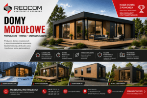 Domki modułowe producent REDCOM